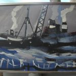 604 6111 OIL PAINTING (F)